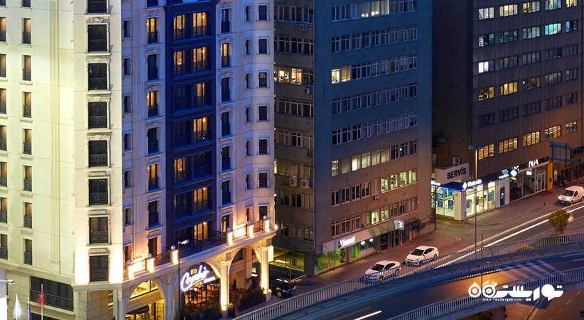نمای ساختمان هتل بیز جواهیر استانبول
