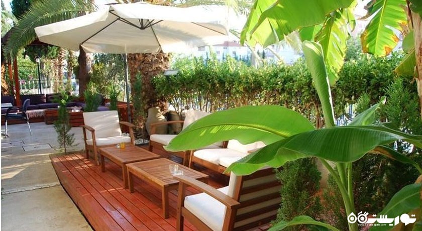 رستوران فضای باز هتل