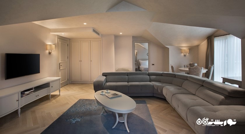 محوطه نشیمن سوئیت هتل