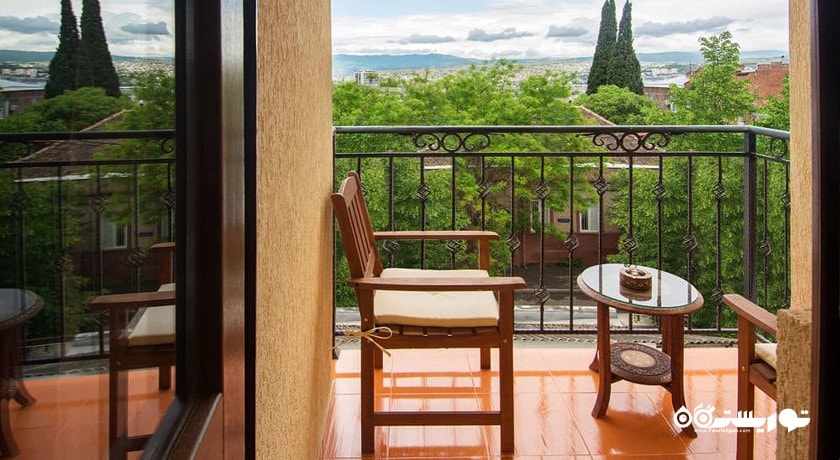 چشم انداز بالکن اتاق دبل