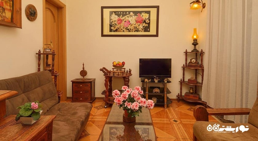 نمای محوطه نشیمن لابی هتل