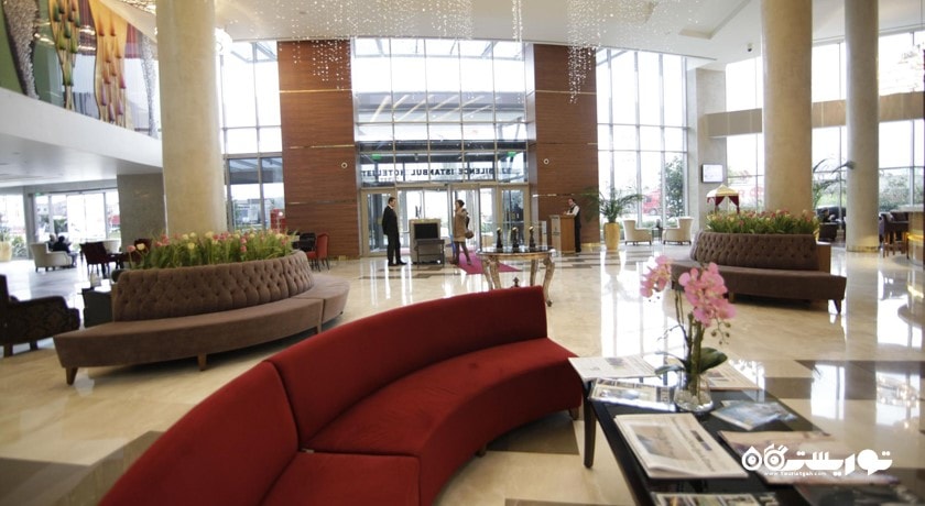 محوطه نشیمن لابی هتل