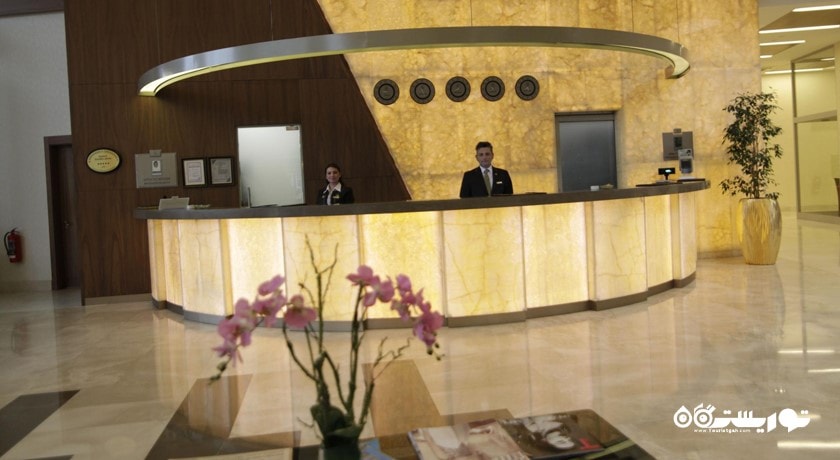 میز پذیرش  هتل و مرکز همایش سایلنس استانبول