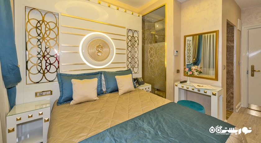 نمای تخت بزرگ اتاق کرنر