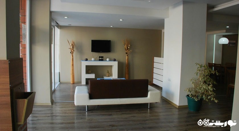 فضای نشیمن پذیرش هتل