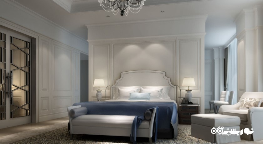 نمای تخت بزرگ سوئیت دوبلکس