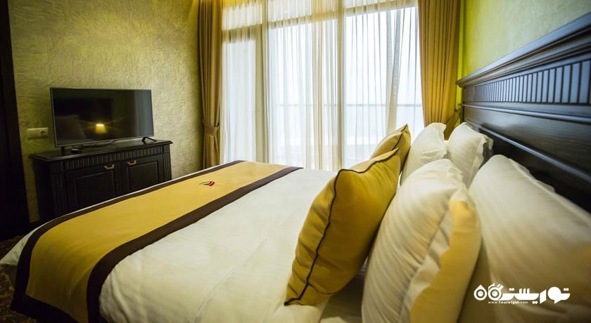 نمای تخت بزرگ اتاق کانکتد