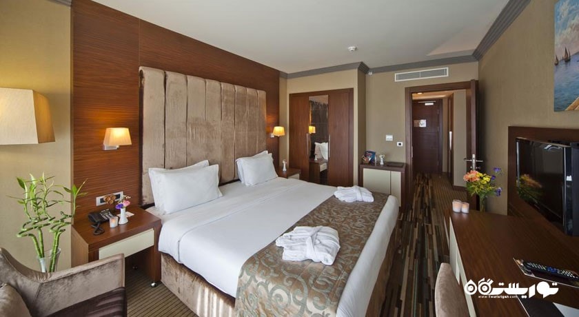 نمای تخت بزرگ اتاق اگزکیوتیو