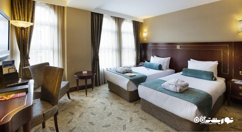 تخت های توئین اتاق دلوکس