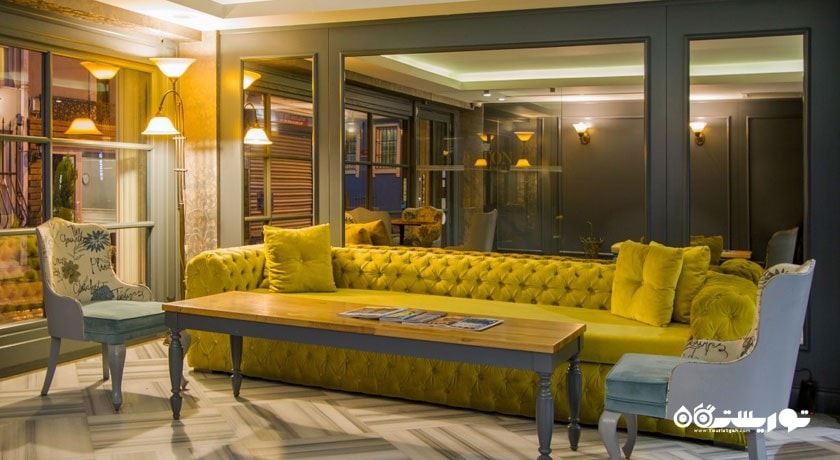 محوطه نشیمن لابی هتل