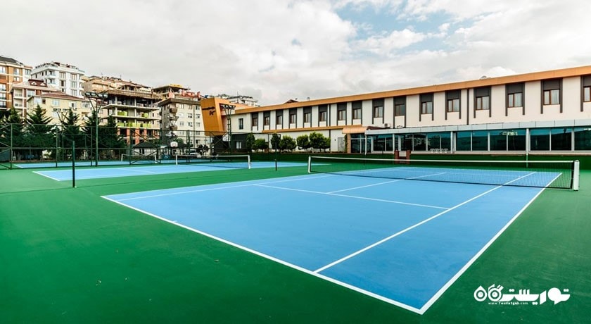زمین تنیس هتل آیدین اوغلو