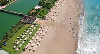 دورنمای ساحل اختصاصی هتل