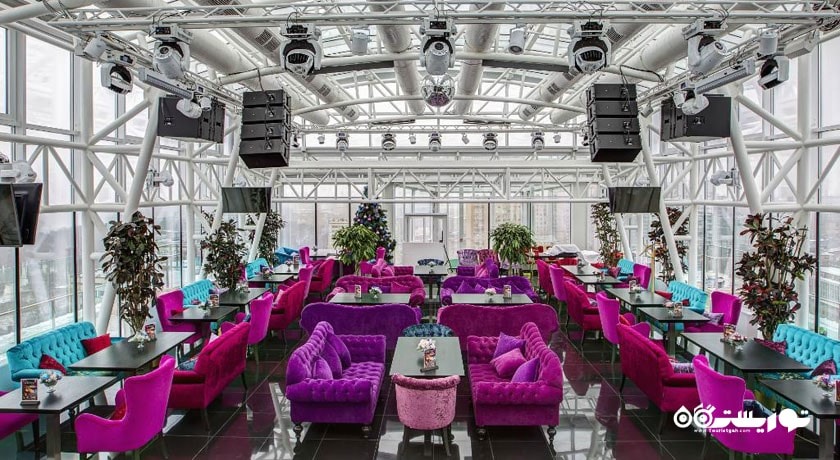 نمای کلی رستوران اکسترا لانج مسکو