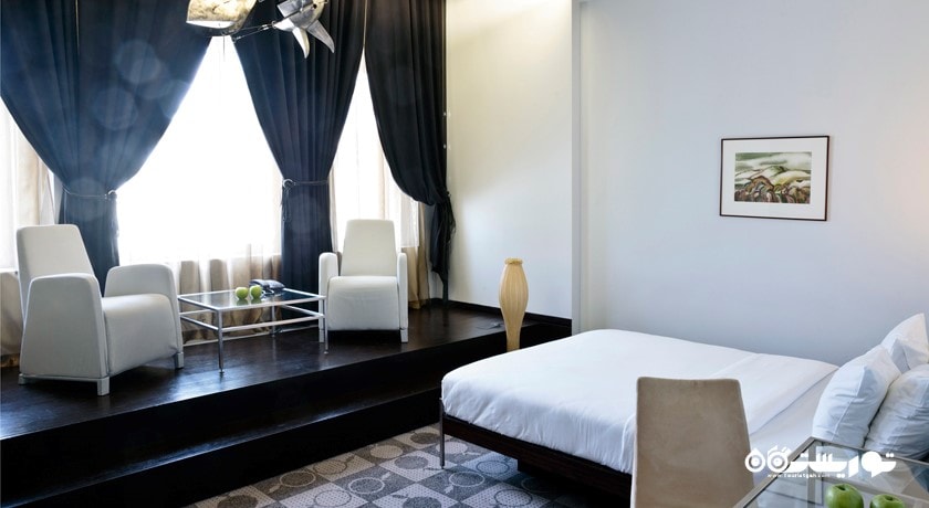 اتاق دلوکس کوئین هتل گلدن اپل بوتیک