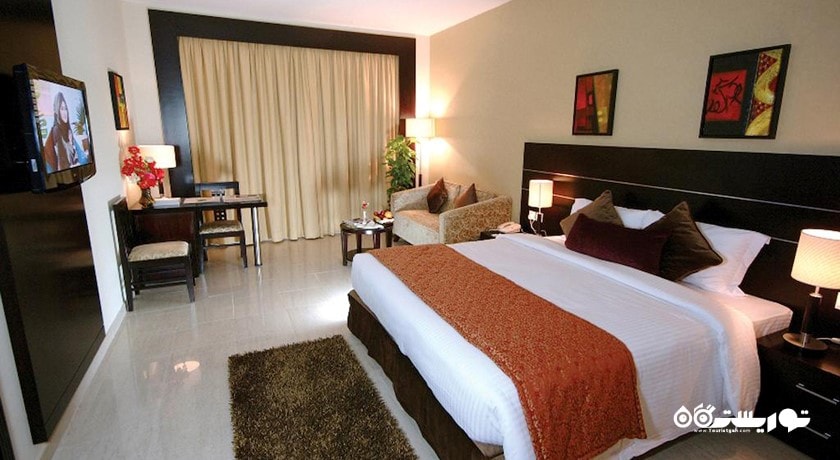 نمای تخت بزرگ اتاق استاندارد