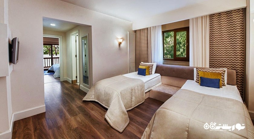 تخت های توئین اتاق فمیلی