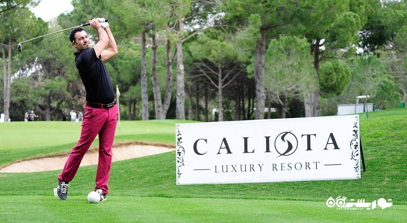 زمین گلف هتل کالیستا لاکچری ریزورت