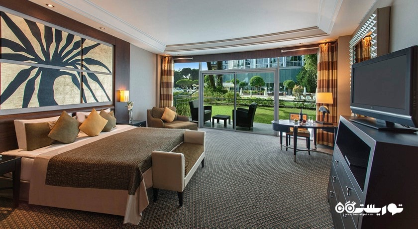 نمای تخت بزرگ اتاق استاندارد