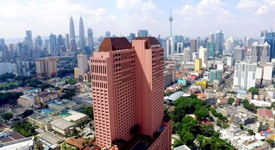 نمای کلی هتل گرند سیزنز کوالالامپور