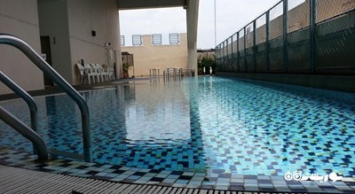 استخر روباز هتل مندرین کورت کوالالامپور