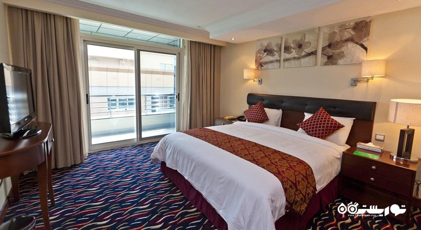 نمای تخت بزرگ اتاق استاندارد