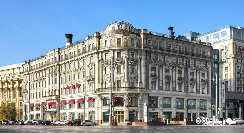 نمای کلی هتل نشنال مسکو