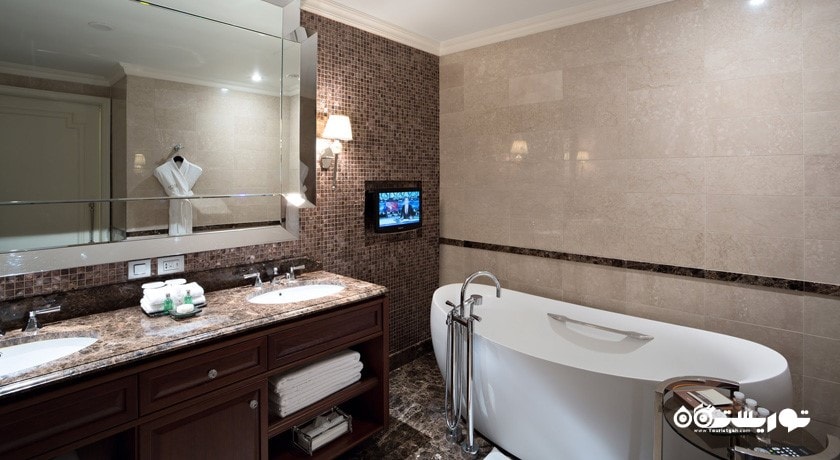 حمام و سرویس بهداشتی اتاق ها