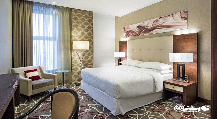 نمای تخت بزرگ سوئیت استودیو