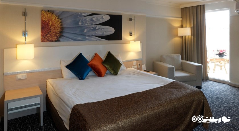 نمای تخت بزرگ اتاق استاندارد