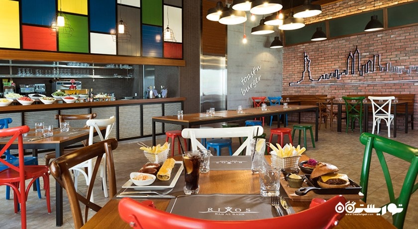 نمای رستوران توست ان برگر