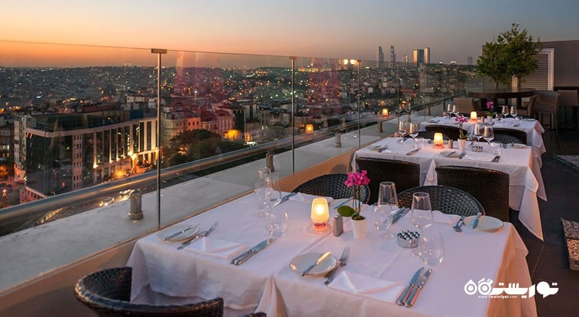 چشم انداز رستوران پارک شمدان