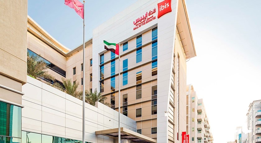 نمای کلی هتل آیبیس مال آوا امارات