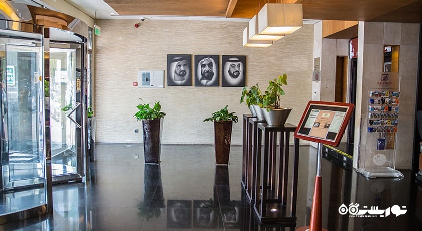 نمای لابی هتل سفران بوتیک