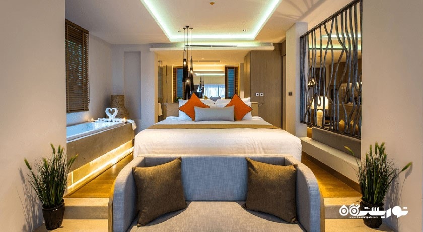 نمای تخت بزرگ ویلا دلوکس