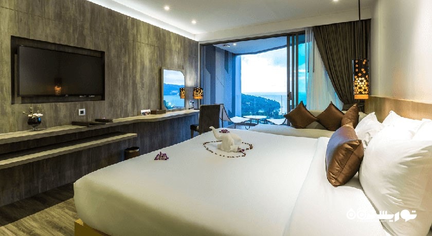 اتاق دلوکس با چشم انداز دریا