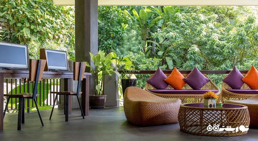محوطه نشیمن مرکز کسب و کار هتل