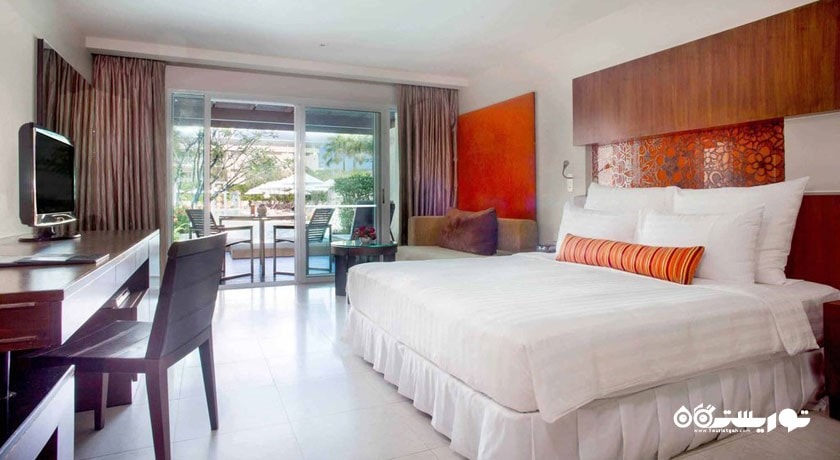 نمای تخت بزرگ اتاق کابانا