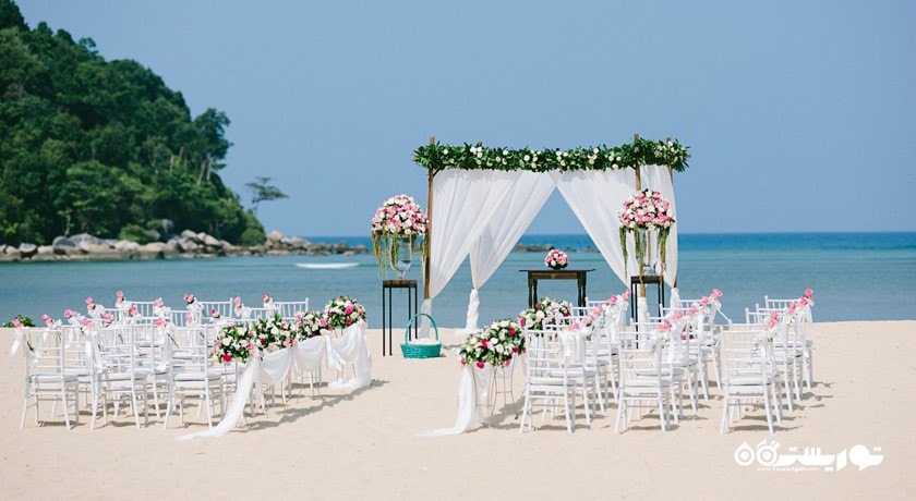 برگزاری جشن و مراسم در ساحل هتل