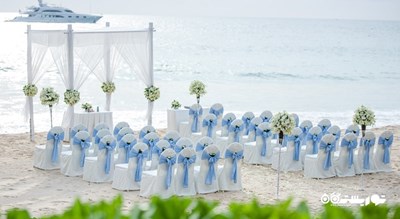 برگزاری جشن و مراسم در ساحل هتل