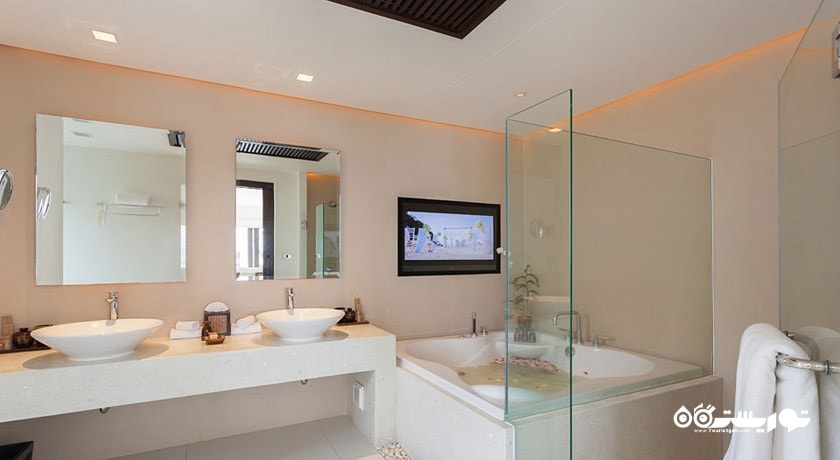 حمام و سرویس بهداشتی اتاق ها