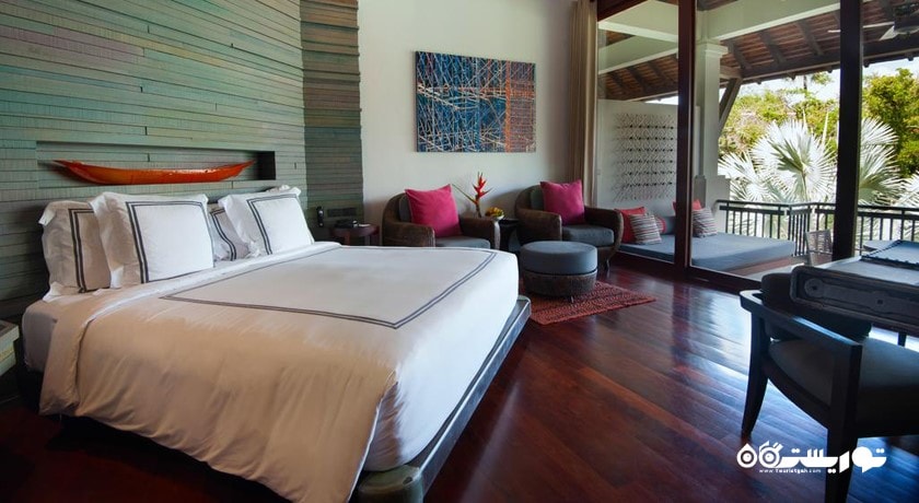 نمای تخت بزرگ سوئیت پرل بد