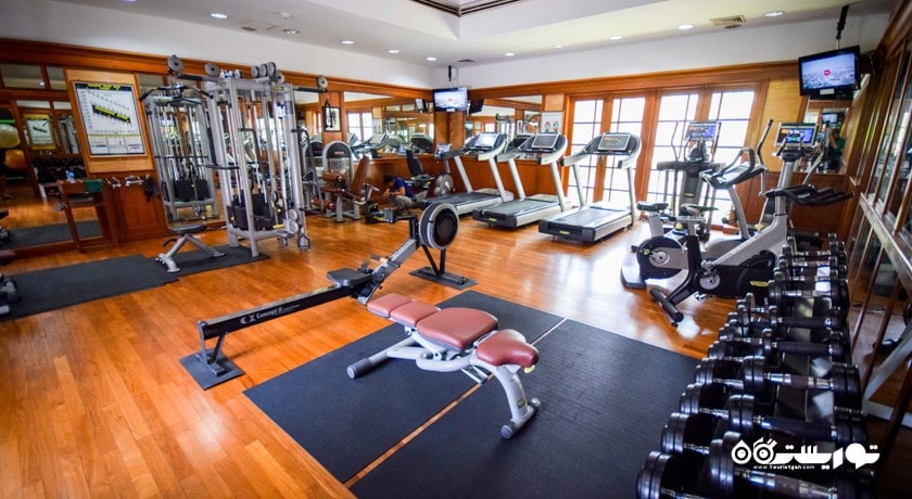 سالن ورزشی هتل دابل پول ویلا بانیان تری