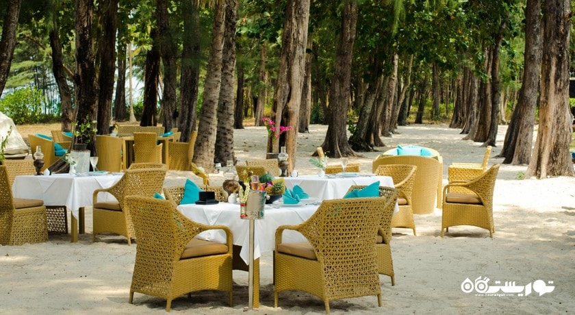 محوطه نشیمن کلاب ساحلی پاین