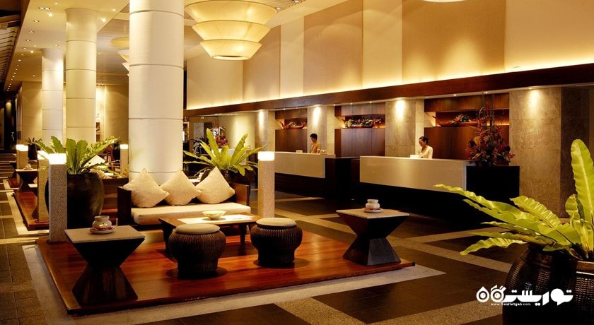 نمای لابی هتل هیلتون آرکادیا ریزورت اند اسپا