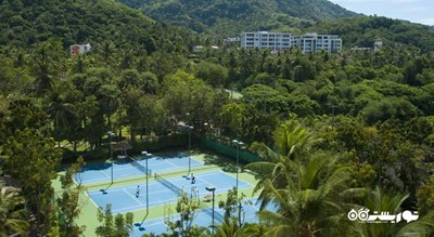 زمین های تنیس اختصاصی هتل