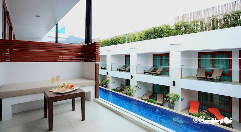 چشم انداز تراس اتاق دلوکس