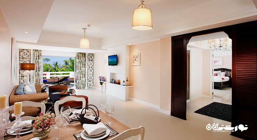 سوئیت سه خوابه هتل تاورن پالم بیچ