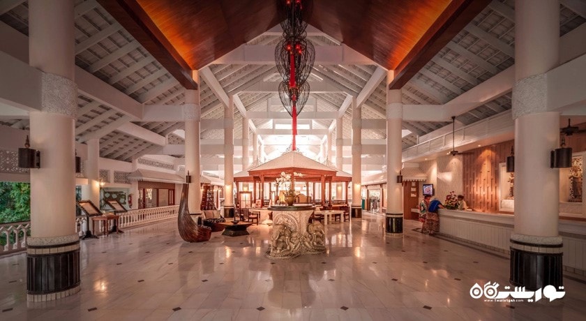 نمای لابی هتل تاورن پالم بیچ