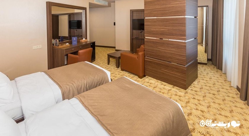 تخت های توئین اتاق دلوکس