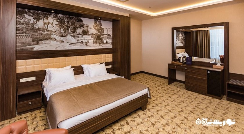 نمای تخت بزرگ اتاق استاندارد